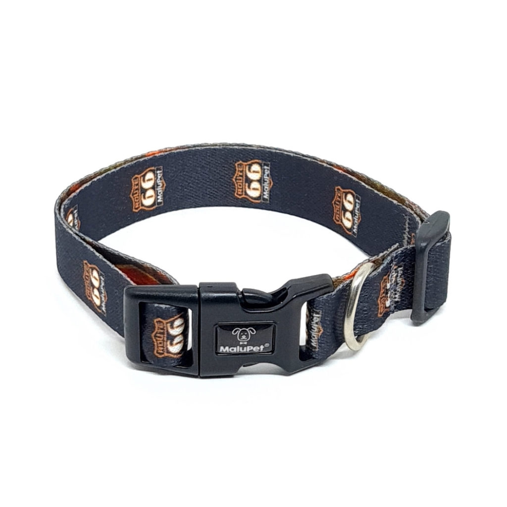 Coleira para Cachorro Ajustável Preta