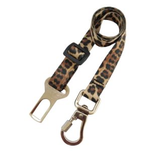 Cinto de Segurança Para Cachorro e Gato com Trava Oncinha